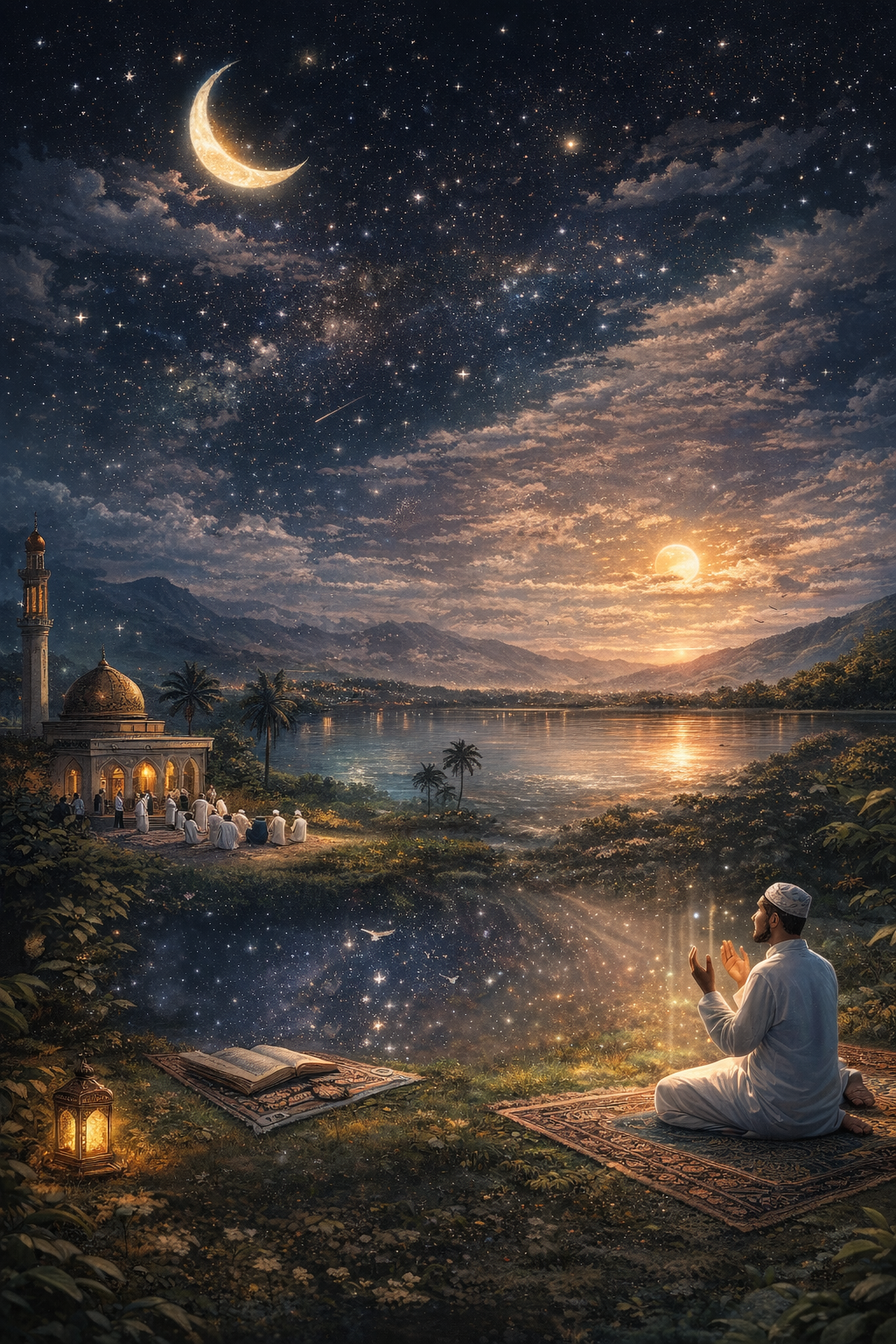 Ciri-ciri malam Lailatul Qadar - Menurut hadis sahih